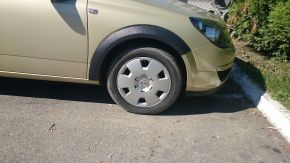 Plastové lemy blatníků pro Opel Astra III (H) hatchback (2004-2014), 5-dveřová verze