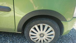 Plastové lemy blatníků pro Opel Agila A (2000-2007)