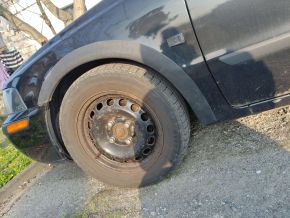 Plastové lemy blatníků pro Volvo S40 I sedan (1995-2000), před faceliftem, 4-dveřová verze