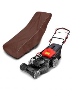 Plachta na sekačku Optimal Garage XL, hnědá (135 x 100 x 60 cm)