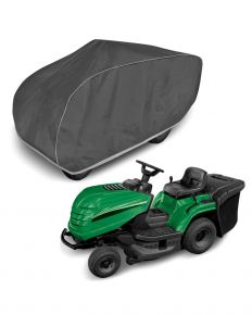Plachta na zahradní traktor se zadním sběrným košem Optimal Garage XL230, grafitová (230 x 83 x 77 cm)