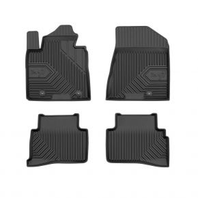 3D Gumové autokoberce No.77 pro HYUNDAI TUCSON III (s napínačem pasu za sedadlem řidiče) 2015-2020 (4 ks)