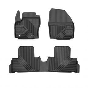 3D Gumové autokoberce No.77 pro FORD S-MAX 2006-2014 (3 ks)