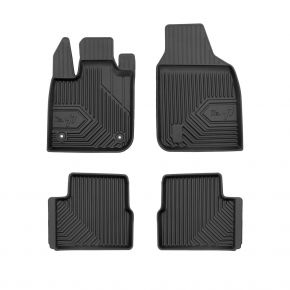 3D Gumové autokoberce No.77 pro FIAT 500 II Electric 2020-up (4 ks)