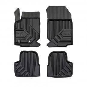 3D Gumové autokoberce No.77 pro Jeep Avenger crossover, kromě hybrid od 2023 (3 ks)