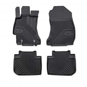 3D Gumové autokoberce No.77 pro Subaru Forester IV 2012-2018 (3 ks)