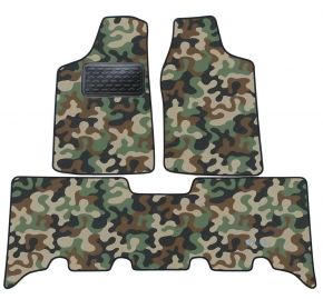 Maskačové textilní koberce pre Opel Frontera 1999-2004 4ks