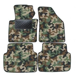 Maskačové textilní koberce pre Volkswagen Touran 2003-2010 4ks