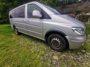 Plastové lemy blatníků pro Mercedes-Benz Vito II Viano (2003-2014)
