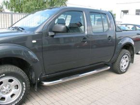 Boční nerezové rámy, Nissan Navara 4dr