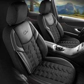 Autopotahy BERLIN černo-šedé kompatibilní s ALFA ROMEO 146