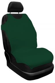 Autotričká 100% Bavlna, zelená, přední 2ks