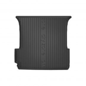 Gumová vana do kufru DryZone pro Tesla Model X crossover 2015-2021 (6 míst, 7 míst, před faceliftem, rozložená 3. řada sedadel)
