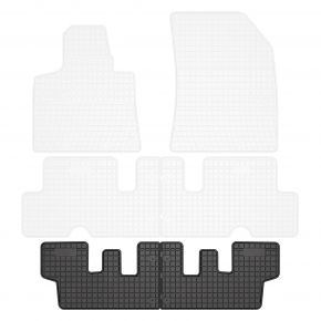 Gumové autokoberce pro Citroen C4 Picasso II minivan, 3. řada 2ks 2013-2019