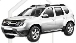 Deflektory přední masky pro DACIA Duster 2014-2017