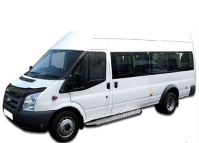 Deflektory přední masky pro FORD Transit 2006-2013