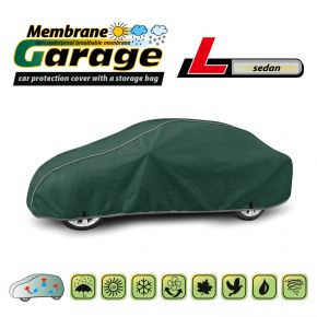 Plachta na auto pro Nissan Primera III liftback - Membrane Garage, L Sedan (425-470 cm)