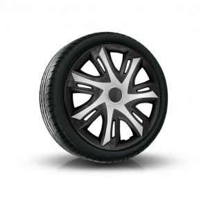 Poklice pro CITROEN 15", N-POWER BICOLOR stříbrno-černé  4ks