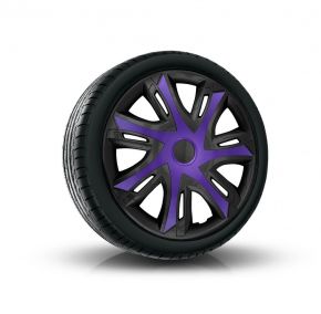Poklice pro CITROEN 15", N-POWER BICOLOR fialové-černé 4ks