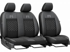 Autopotahy na míru Motive (látka + eko-kůže) RENAULT Master V 2+1 (2024-2026)