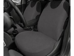 Univerzální bavlněná autotrika POK, šedá, přední + zadní