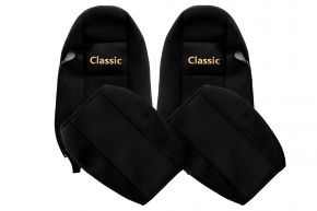 Autopotahy na míru CLASSIC pro IVECO STRALIS (01.2002-12.2012) - černé