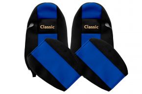 Autopotahy na míru CLASSIC pro IVECO STRALIS (01.2002-12.2012) - modré