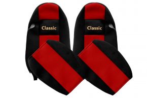 Autopotahy na míru CLASSIC pro IVECO STRALIS (01.2002-12.2012) - červené