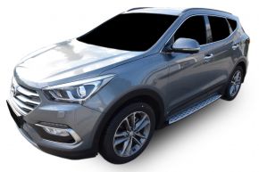 Boční nášlapy pro Hyundai Santa Fe 2013-2018