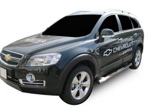 Boční nerezové rámy pro Chevrolet Captiva 2006-2018