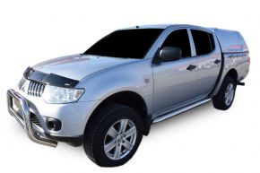 Boční nerezové rámy pro Mitsubishi L200 2007-2016 4D (76mm)