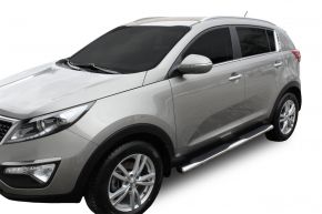 Boční nerezové rámy pro Kia Sportage 2009-2015 4"oval