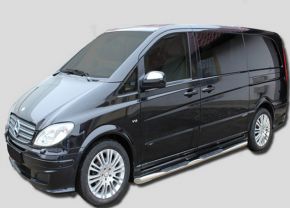 Boční nerezové rámy pro Mercedes Vito W639 SWB 2005-2013