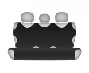 Autotriko COTTON na zadní nedělenou sedačku černé Citroen C1