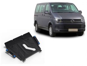 Ocelový kryt motoru a převodovky Volkswagen  T5 (Caravelle; Multivan; Transporter) pasuje na všechny motory 2003-2010, 2010-2015, 2015-