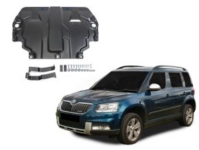 Ocelový kryt motoru a převodovky Skoda  Yeti pasuje na všechny motory 2009-2017