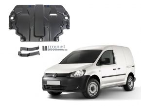 Ocelový kryt motoru a převodovky Volkswagen  Caddy IV pasuje na všechny motory (w/o heating system) 2015-