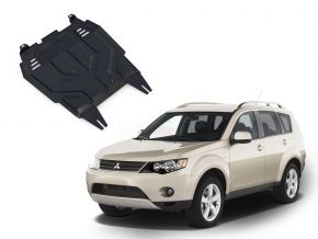 Ocelový kryt motoru a převodovky Mitsubishi Outlander  2,0; 2,4 2007-2012