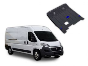 Ocelový kryt motoru a převodovky Fiat Ducato pasuje na všechny motory 2014