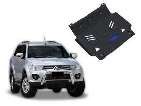 Ocelový kryt motoru pro MITSUBISHI PAJERO SPORT / CHALLENGER / MONTERO SPORT 3,0; 3,2 2007-2015