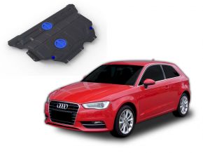 Ocelový kryt motoru a převodovky Audi A3 FWD/4WD 1,2TSI; FWD/4WD 1,4TFSI; FWD/4WD 1,8TFSI; FWD/4WD 1,8TSI 2012-