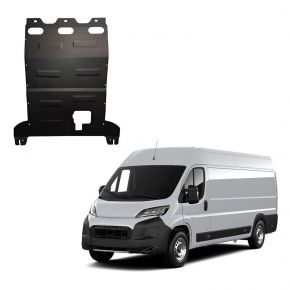 Ocelový kryt motoru, převodovky a chladiče pro Toyota ProAce Max vhodné pro všechny motorizace 2024-