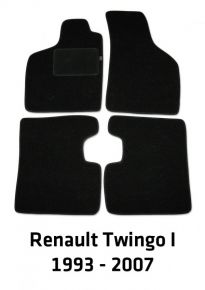Autokoberce velurové pro Renault Twingo I, 1993-2007
