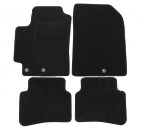 Textilní autokoberce na míru pro Kia Rio 2017- (4 ks)